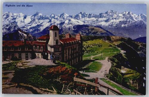 50733931 - Rigi Kulm Panorama Alpen - Bild 1 von 2