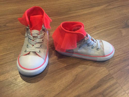 cute orange sneakers