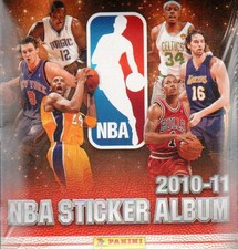 PANINI NBA 2010 2011 BASKETBALL COMPLETE STICKERS SET EMPTY ALBUM CURRY 2ND YEAR