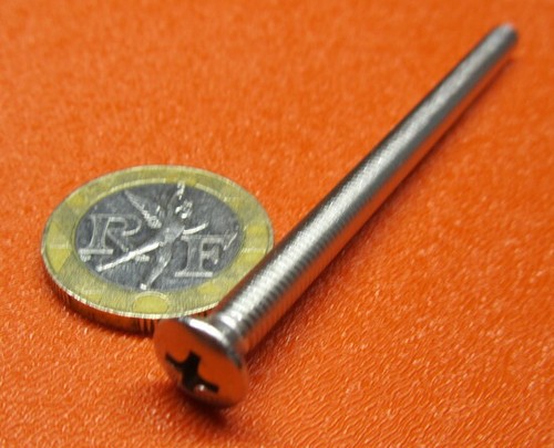 Oval Head Phillips Machine Screw 18-8 Stainless Steel, 10-32 x 3.00" L, 25 pc - Picture 3 of 23