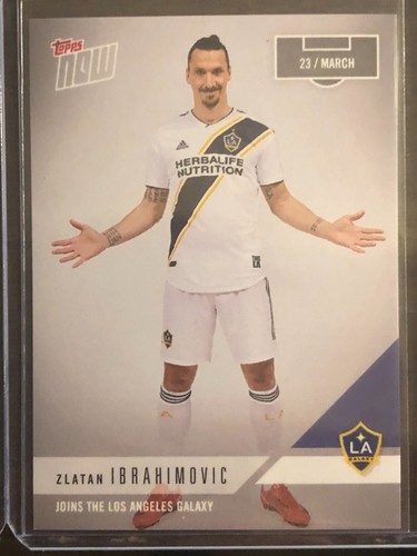 Zlatan Ibrahimovic MLS TOPPS NOW® Card 11 - Print Run: 292