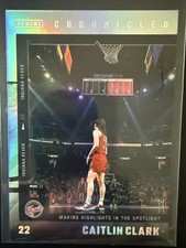 2025 Panini Chronicled Caitlin Clark Silver Holo Card #42