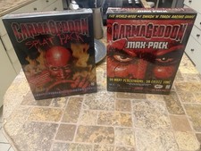 CARMAGEDDON MAX.PACK Big Box Game Bundle Splat Pack Interplay Sealed Vintage