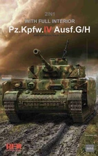 RFMRM5055 1:35 Rye Field Model Panzer Pz.Kpfw.IV Ausf.G/H with Workable Track