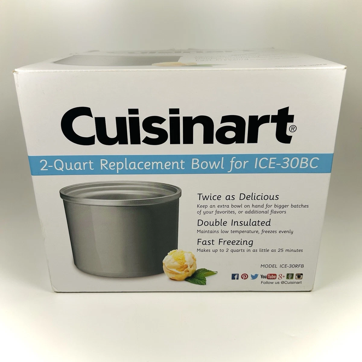 Cuisinart Freezer Bowls for sale - eBay