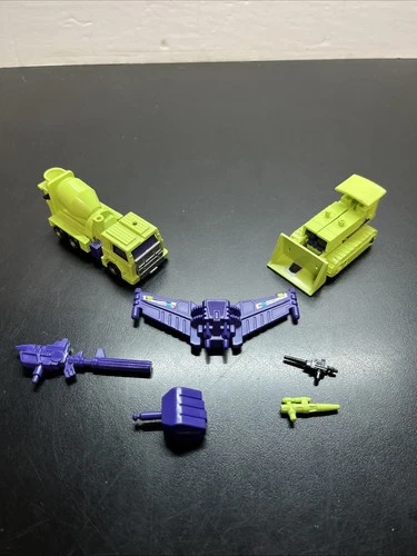 Vintage Transformers G1 Lot of  Constructicons Figures & Devastator Parts W17
