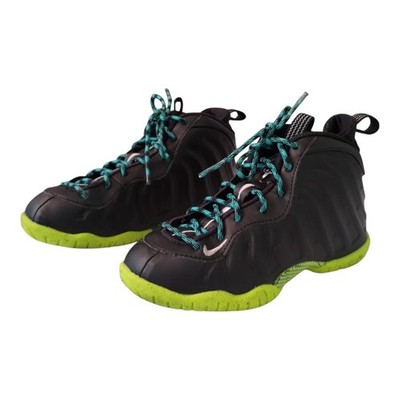 Nike Little Posite One Emerging Powers Kids PS Sz 11C Black/Volt DZ2853-001