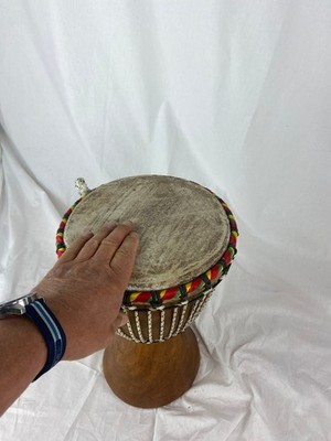 Djembe Trommel 39cm groß Durschmesser:  26 cm