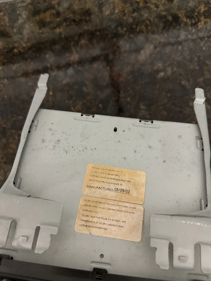 Radio JBL Cassette CD Camry OEM. Estéreo AD6806 original de fábrica. 2002-03 unos 04 Foto 4 de 4