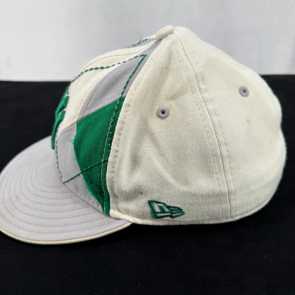 New Era 59FIFTY New York Yankees 7 3/8 Argyle Fitted Hat Green Gray White MLB - Image 2 of 4
