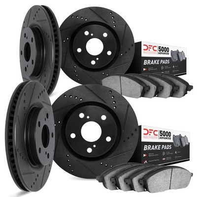 Dynamite Friction Disc Brake Kit for 1988 Pontiac Fiero 8504-52028