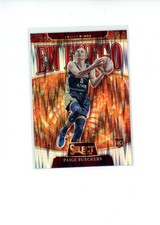 2025 Select WNBA Paige Bueckers #5 Rookie RC En Fuego Silver Flash Prizm Insert