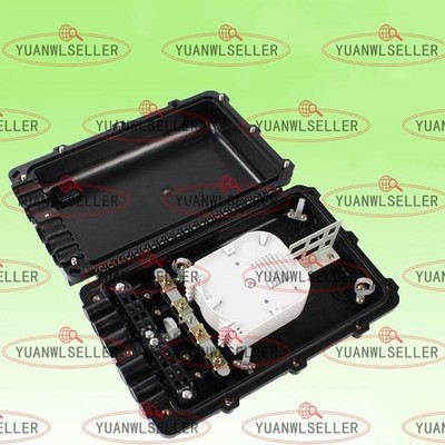 48 core 3 In 3 Out Fiber Optic Drop Cable Fiber Optic Splice Closure Joint Box *