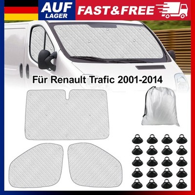 Für Renault Trafic 2001-2014  Für Wohnmobil kompatibel Thermomatten New Set DE