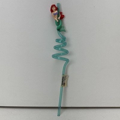 Twisty Straw 90s Vintage The Little Mermaid Ariel Disney Applause Brand Unused
