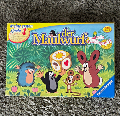 Ravensburger Meine ersten Spiele Der Maulwurf Brettspiel Holz ab 3-4 2007