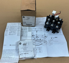 Allen-Bradley 592-EUTC Overload Relay Eutectic Alloy Manual Reset 62A 3P