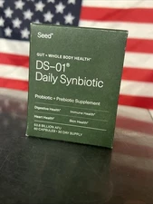 SEED DS-01 Daily Synbiotic PROBIOTIC + PREBIOTIC - Ex9/26