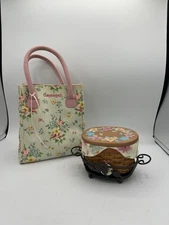 🌸 Longaberger 2008 Mother’s Day Basket Combo Gift Set - Signed - EUC 🌸