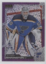 2020-21 O-Pee-Chee Platinum Violet Pixels 199/399 Jordan Binnington #50 1o3