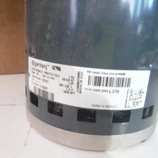 Genteq Blower Motor 5SME39SXL378 1HP 200-230V 50/60Hz 7.6A 1050RPM