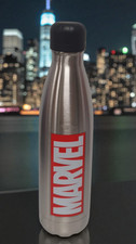 Marvel Stainless Steel Water Bottle 500ml Insulated Drinks Flask Leakproof