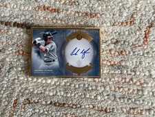 2020 Bowman Transcendent Andrew Vaughn Gold-Framed Auto #AV SSP 08/25