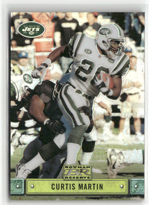 2000 Bowman Reserve #71 Curtis Martin  1A2