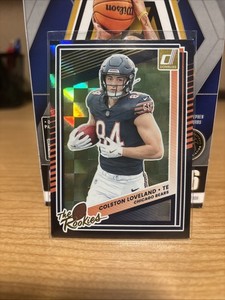 2025 Panini Donruss Colston Loveland “ The Rookies” #14 Chicago Bears