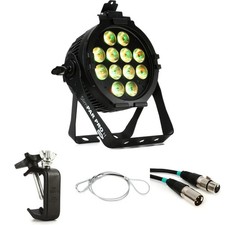 Chauvet DJ SlimPAR Pro H USB RGBAW UV Par Light Essentials Bundle