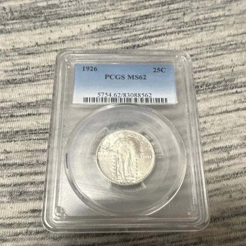 1926 Standing Liberty Quarter PCGS MS62 Uncirculated 25C Certified #83088562
