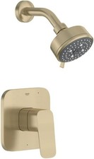 Grohe 105377EN00 Cubeo Pressure Balance Shower Trim Kit Tempesta 4 Spray, Nickel