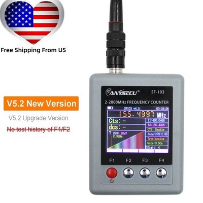 SF-103 Frequency Counter Meter 2-2800MHz CTCSS/DCS For DMR Analog Two Way Radio