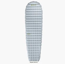 NEMO Tensor Elite Mummy Sleeping Pad - Aluminum/Titanium - New - Free Shipping