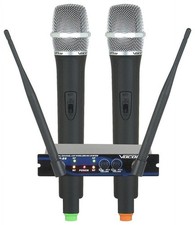 VocoPro UHF2810 Dual Channel UHF Wireless Microphone System