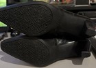 Anne Klein AK Women Ankle Leather Boots Black Sz 6.5 M  ( No Box) — photo 6