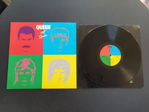 QUEEN - HOT SPACE 1982 UK PRESS 12" VINYL RECORD LP