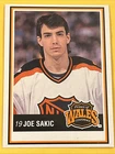 1990-91 Kraft NHL Joe Sakic All-Star #79 - From Salesman's Set Factory Cut