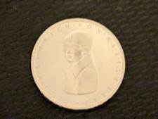 Germany  5  Mark 1977 200th birthday Heinrich von Kleist Silvercoin