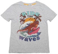 Kinder Sachen H&M Jungen T-Shirt Größe 134/140 Grau Baumwolle & Viskose