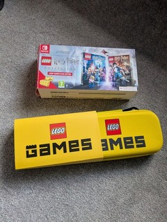 Nintendo Switch Case Official Lego Hard Carry Case & harry potter box (NO GAME)