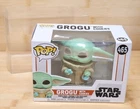 Funko Pop! Star Wars The Mandalorian Grogu With Cookies #465 With Protector