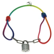 LOUIS VUITTON Lockit Virgil Abloh Bracelet Multi Titanium