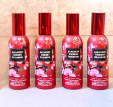 BATH & BODY WORKS JAPANESE CHERRY BLOSSOM ROOM SPRAY FRAGRANCE 1.5 OZ NEW 4X