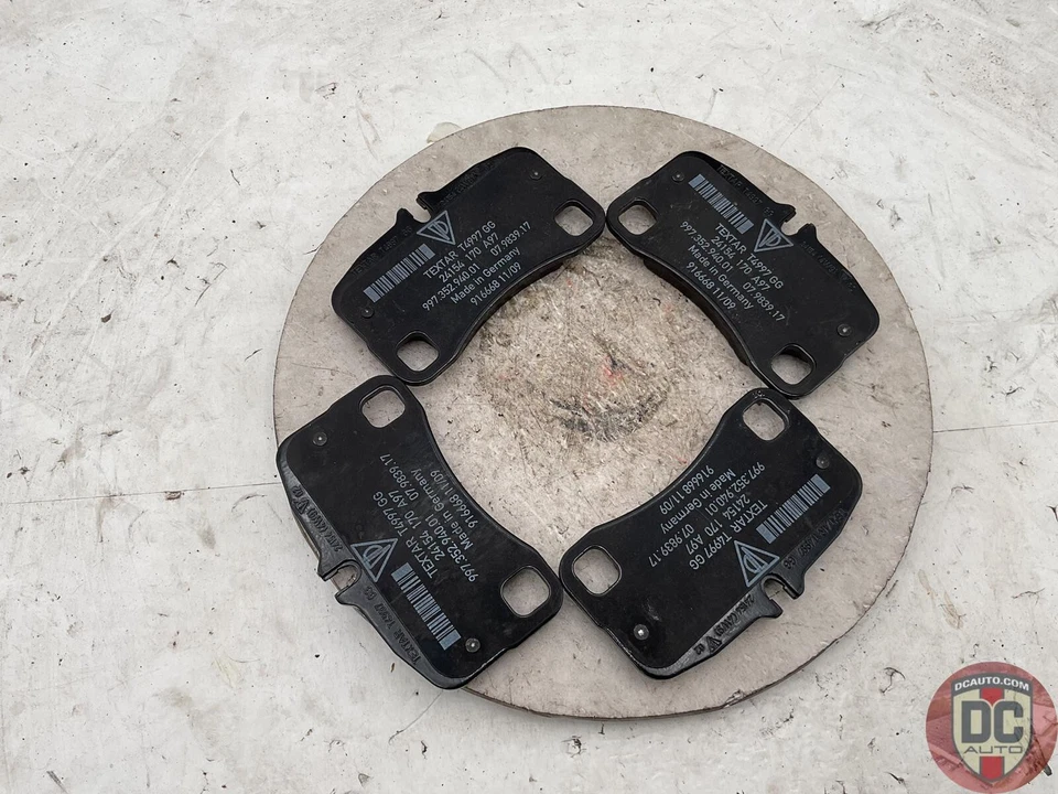 Juego de pastillas de freno delanteras Textar 126740 Porsche Boxster Cayman 911 C2 2005-2012 Foto 3 de 4