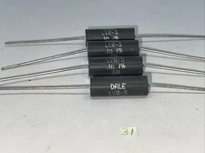 5 Watt 0.1 Ohm 1% Wire Wound Dale  Power Resistors  LVR-5 New Quantityof (4)￼
