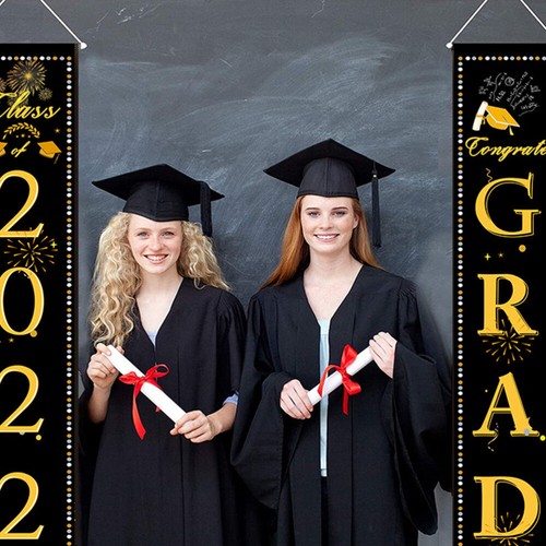 Door Curtain Hanging Decoration School Graduation Decorations Prom Banner - Picture 5 of 12