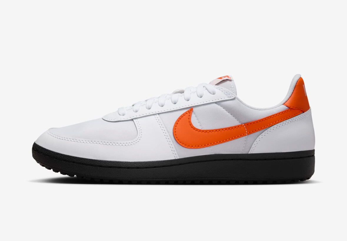 ★NIKE★大人気★FIELD GENERAL 82★追跡可 Nike Field General 82 SP White and Orange Blaze Men Sizes 4