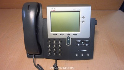 Cisco CP-7941G v02 7941G Unified VOIP IP Phone Telephone Telefoon Handset