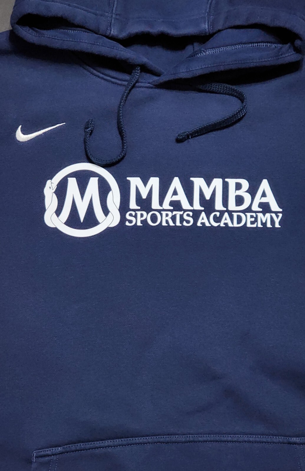 Rare Nike Mamba Sports Academy Kobe Bryant Hoodie Blu… Gem